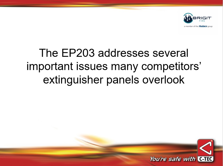 EP203 3- Zone Gas Extinguishing – Elvey Group