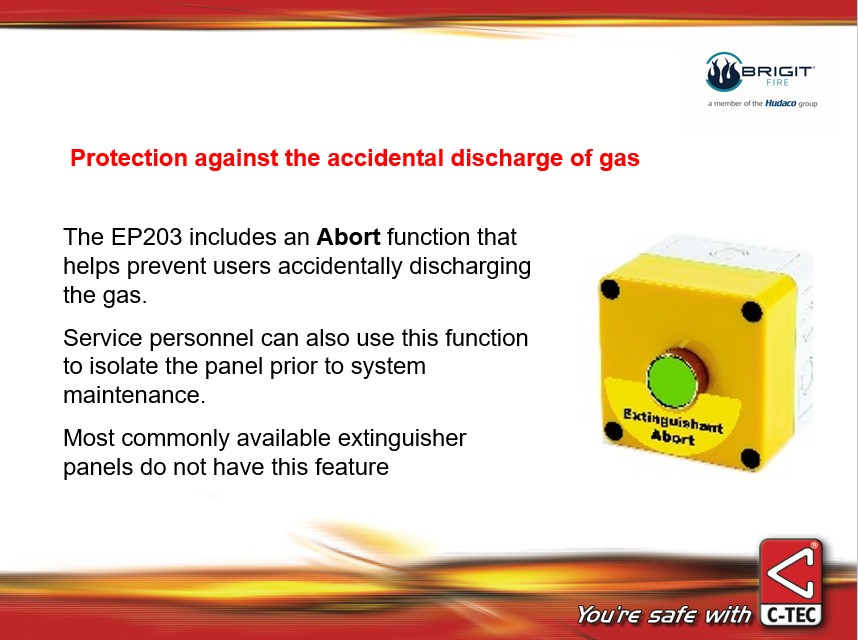 EP203 3- Zone Gas Extinguishing – Elvey Group